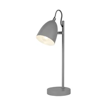 Searchlight CIVIC asztali lámpa fém, szürke, E14 - EU60410GY