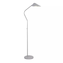 Searchlight Swan állólámpa fém, króm, fehér, E27, 60W - EU60420WH