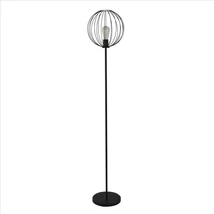 Searchlight RONDO állólámpa fém, fekete, E27 - EU60832BK