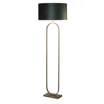 Searchlight Modish állólámpa fém, szövet, bronz, zöld, E27, 60W - EU95102GR