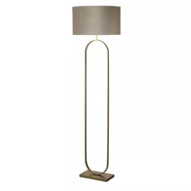 Searchlight Modish állólámpa fém, szövet, bronz, szürke, E27, 60W - EU95102TA