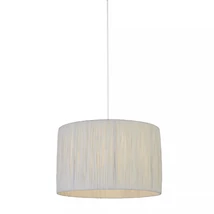 Searchlight Raffia búra szövet, fehér, B22, E14, E27 - SO701872
