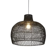Searchlight búra rattan, fekete, E14, E27 - SO701958