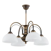 Lemir OPAL csillár fém, üveg, 4x E27 - O3394 W4 PAT