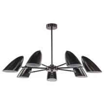 AIDA függeszték fém, fekete, E14 - MOD033PL-07B