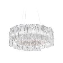 Slamp ACCORDÉON függeszték fém, Lentiflex, Cristalflex fehér, áttetsző, LED, 2700K, 52W, 5900lm - ACRSM00WHT01T0027KEU