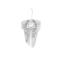 Slamp ARIA függeszték fém, Cristalflex, Lentiflex áttetsző, E27 - ARISS00TRS01T00E27EU