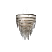 Slamp CEREMONY függeszték fém, Cristalflex füstszín, E27 + GU10  - CERSOVSFUM01T00000EU