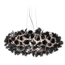 Slamp CLIZIA függeszték fém, Cristalflex fekete, E27 - CLISL00BNM01T00000EU