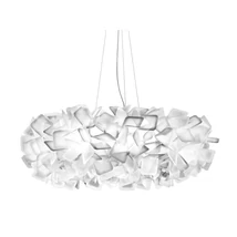 Slamp CLIZIA függeszték fém, Opalflex fehér, E27 - CLISL00WHT01T00000EU