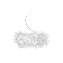 Slamp CLIZIA függeszték fém, Cristalflex fehér, E27 - CLISS00PXL01R00000EU