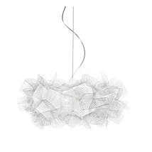 Slamp CLIZIA függeszték fém, Cristalflex fehér, E27 - CLISS00PXL01T00000EU