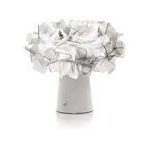 Slamp CLIZIA asztali lámpa tehnopolimer, Lentiflex, Cristalflex füstszín, LED, 2700K, 1,3W, 150lm - CLIT000FUM000BD000EU