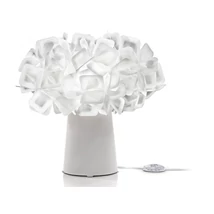 Slamp CLIZIA asztali lámpa tehnopolimer, Lentiflex fehér, E14 - CLITS00WHT00000000EU