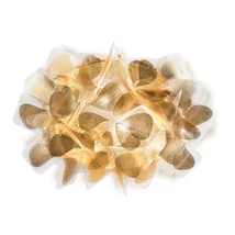 Slamp CLIZIA fali lámpa fém, Cristalflex arany, E14 - CLIWM00GNM00000000EU