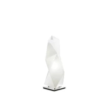 Slamp DIAMOND asztali lámpa fém, Opalflex fehér, E14 - DIATS00WHT00000000EU