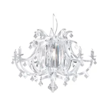 Slamp GINETTA függeszték fém, Lentiflex áttetsző, E27 - GINSM00PRS01T00000EU