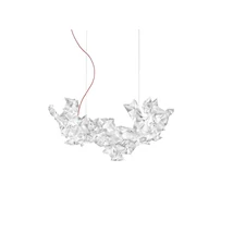 Slamp HANAMI függeszték fém, Lentiflex áttetsző, G9 - HANSS00PRS01RG9000EU