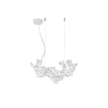Slamp HANAMI függeszték fém, Lentiflex áttetsző, G9 - HANSS00PRS01TG9000EU