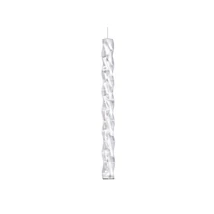 Slamp HUGO függeszték fém, Lentiflex áttetsző, LED, 3000K, 25W, 3500lm - HUGS000PRS01TVT000EU