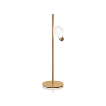 Slamp IDEA asztali lámpa fém, tehnopolimer sárgaréz, G9 - IDETM00BRS00000000EU