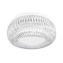Slamp KALATOS mennyezet lámpa fém, tehnopolimer, Lentiflex áttetsző, E27 - KLTCM00PRS00000000EU