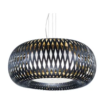Slamp KALATOS függeszték fém, tehnopolimer fekete, arany, Lentiflex E27 - KLTSM00BGD01T00000EU