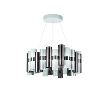 Slamp LA LOLLO függeszték fém, Opalflex, Lentiflex, Pewterflex fehér, szürke, LED, 2700K, 80W, 9000lm - LALSL00PWT01T00NMTEU