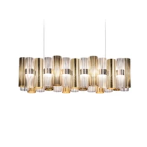 Slamp LA LOLLO függeszték fém, Lentiflex, Cristalflex, Goldflex arany, LED, 2700K, 70W, 7820lm - LALSXXLGLD01T00NMTEU