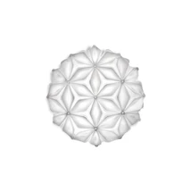 Slamp LA VIE mennyezet lámpa fém, Opalflex, Lentiflex fehér, E14 - LAVCS00WHT00000000EU