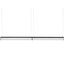 Slamp MODULA függeszték fém, tehnopolimer, Lentiflex fekete, áttetsző, LED, 70W, 3000K, 7542lm - MODS000DPB01TDB000EU