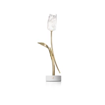 Slamp TULIP asztali lámpa fém, Lentiflex fehér, áttetsző, LED, 3000K, 1,3W, 150lm - TULT000PRS000BDWHBEU