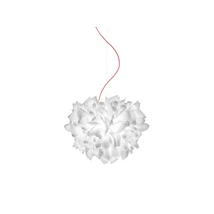 Slamp VELI függeszték fém, Opalflex fehér, E27 - VELSL00FLG01R00000EU