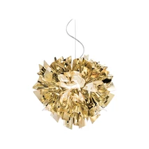 Slamp VELI függeszték fém, Goldflex arany, E27 - VELSL00GLD01T00000EU