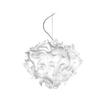 Slamp VELI függeszték fém, Opalflex fehér, E27 - VELSL00WHT01T00000EU