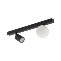 TK Lighting VOX mennyezet lámpa fém, üveg, fekete, fehér, GU10+G9 - TK-10000