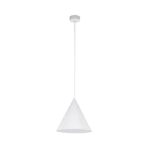 TK Lighting CONO függeszték fém, fehér, E27 - TK-10008