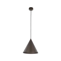 TK Lighting CONO függeszték fém, barna, E27 - TK-10037