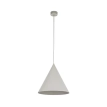 TK Lighting CONO függeszték fém, bézs, E27 - TK-10056