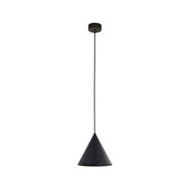 TK Lighting CONO függeszték fém, fekete, E27 - TK-10058