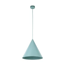 TK Lighting CONO függeszték fém, mentazöld, E27 - TK-10063