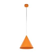 TK Lighting CONO függeszték fém, narancssárga, E27 - TK-10064