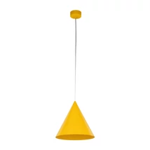 TK Lighting CONO függeszték fém, sárga, E27 - TK-10066