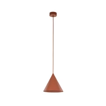 TK Lighting CONO függeszték fém, téglaszín, E27 - TK-10076