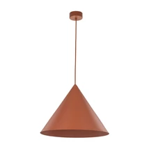 TK Lighting CONO függeszték fém, téglaszín, E27 - TK-10089