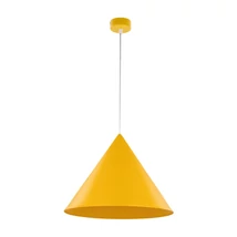 TK Lighting CONO függeszték fém, sárga, E27 - TK-10090