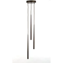 TK Lighting PIANO függeszték fém, fekete, barna, G9 - TK-10109