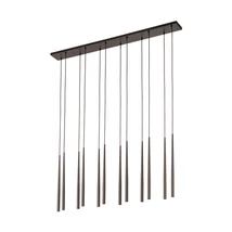 TK Lighting PIANO függeszték fém, fekete, barna, G9 - TK-10111