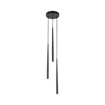 TK Lighting PIANO függeszték fém, fekete,  G9 - TK-10113