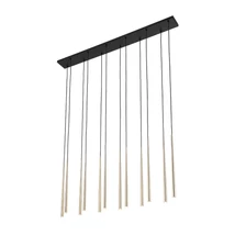 TK Lighting PIANO függeszték fém, arany, fekete,  G9 - TK-10119
